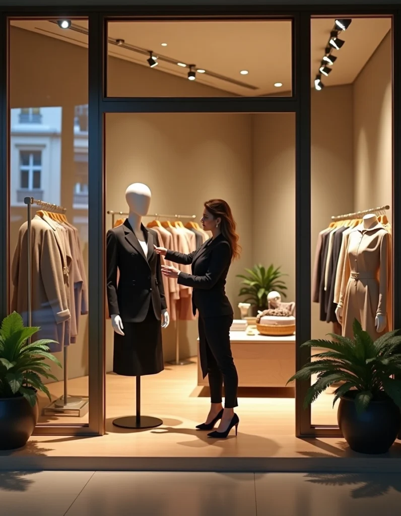 aménagement vitrine